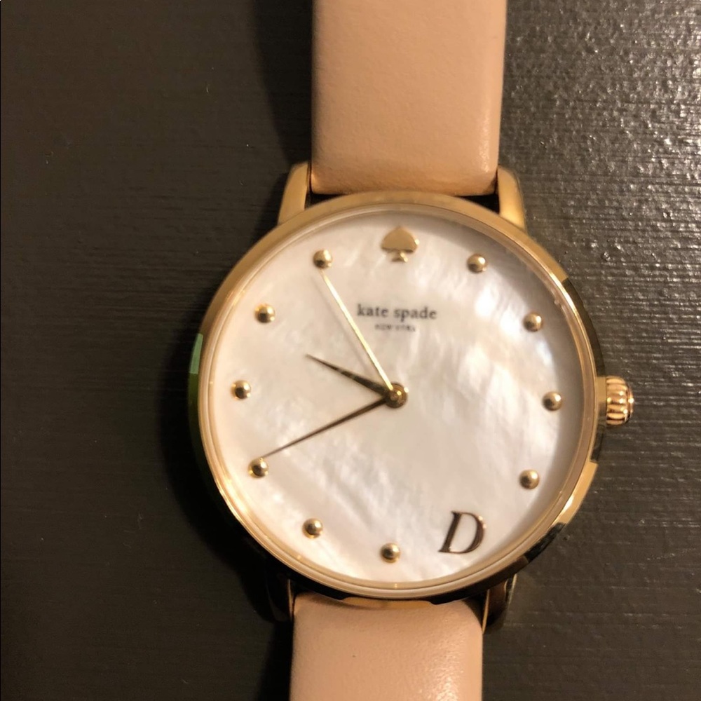 Kate Spade Metro Monogram Initial D Watch